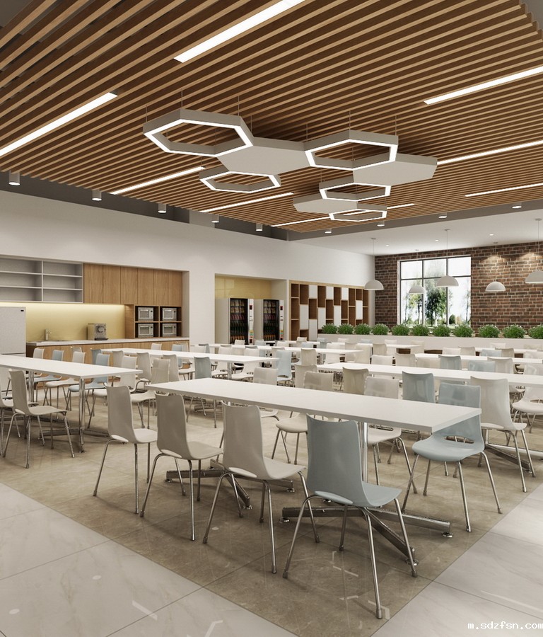 蓝怡科技办公空间设计 餐厅-pc