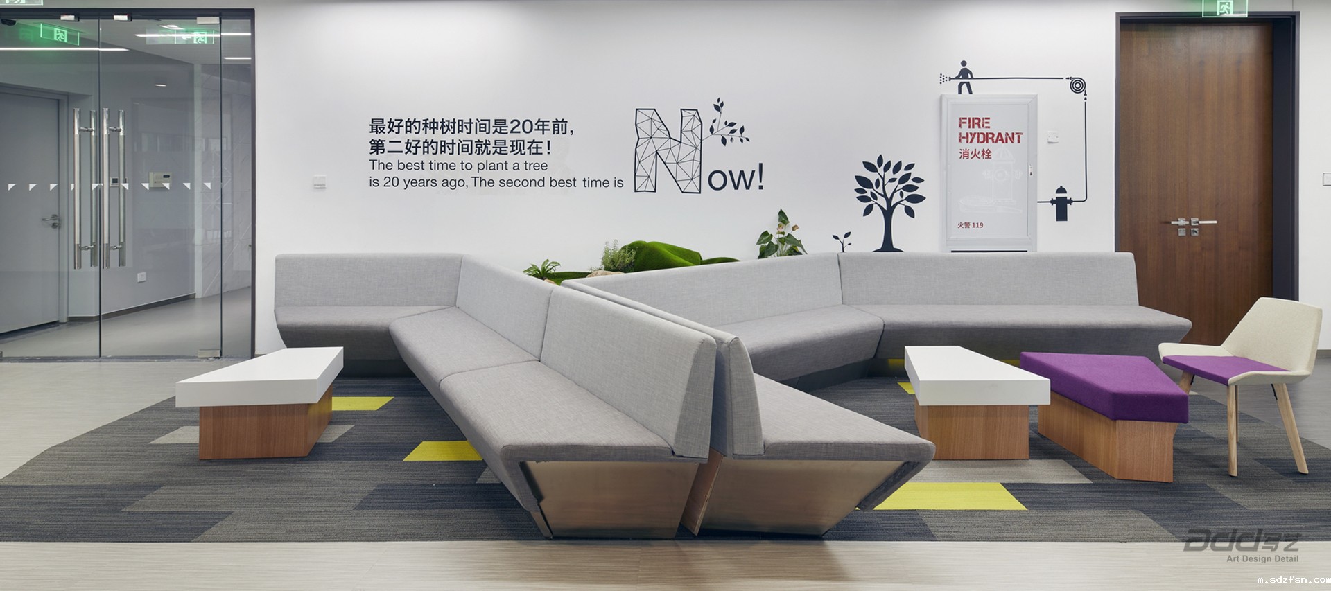 传音办公楼装修-休息区-pc