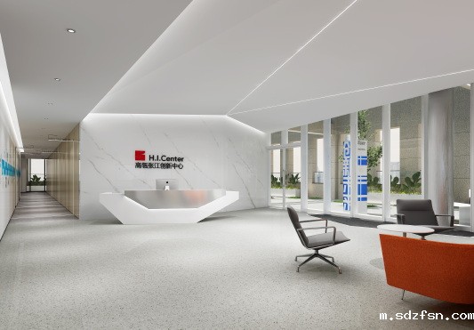 高瓴资本办公室装修-前厅