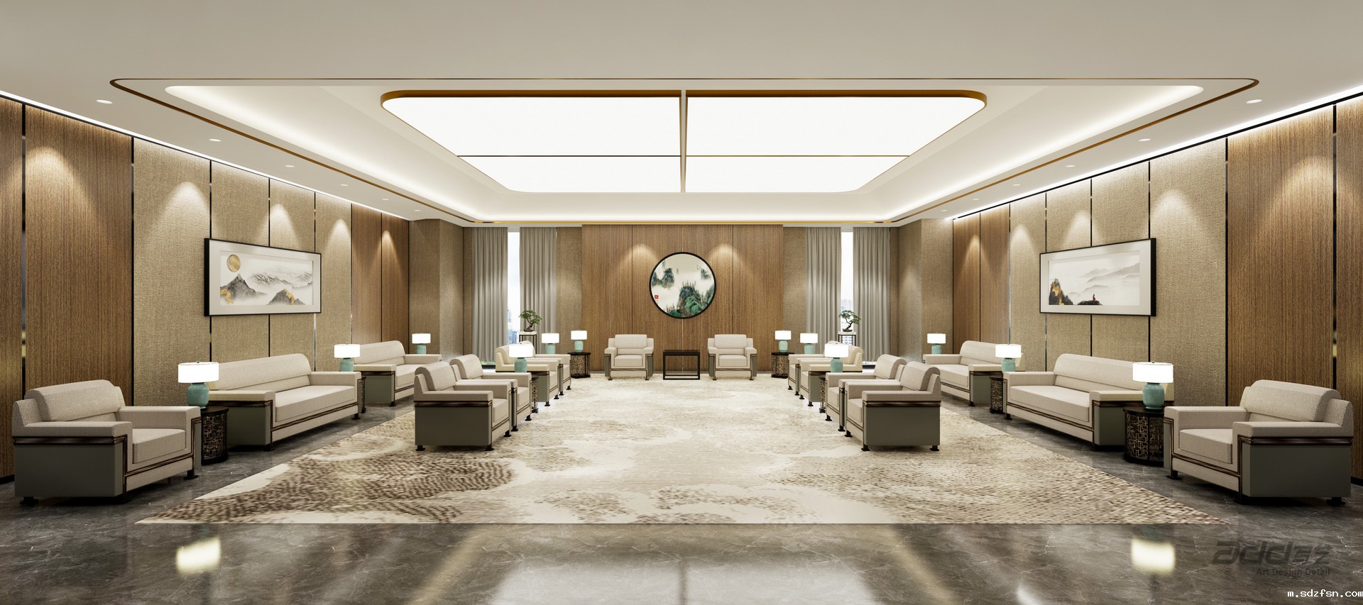 九州通医药办公楼设计-贵宾室-pc