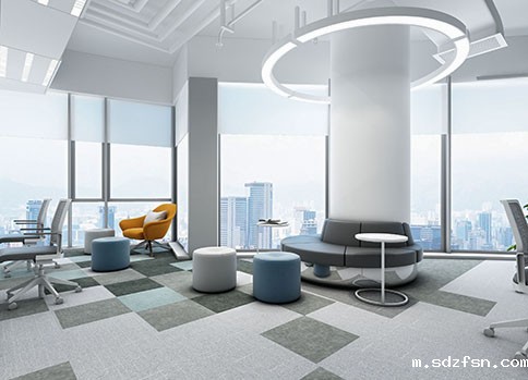 雅保化工办公休闲区装修实景图