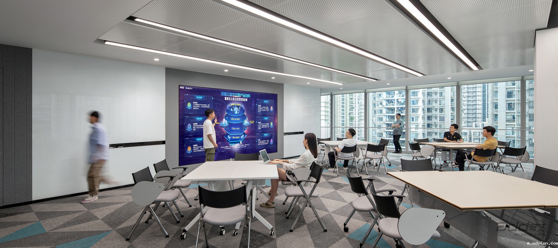 明源云办公楼设计-小会议区-pc