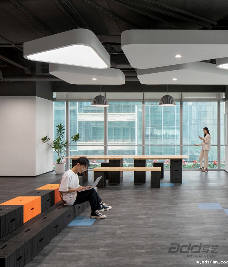 明源云办公楼设计-休息区-pc