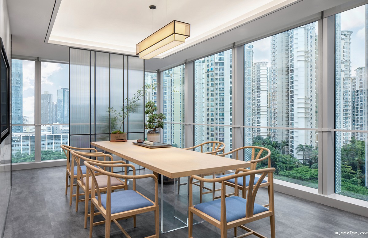 明源云深圳茶室实景图