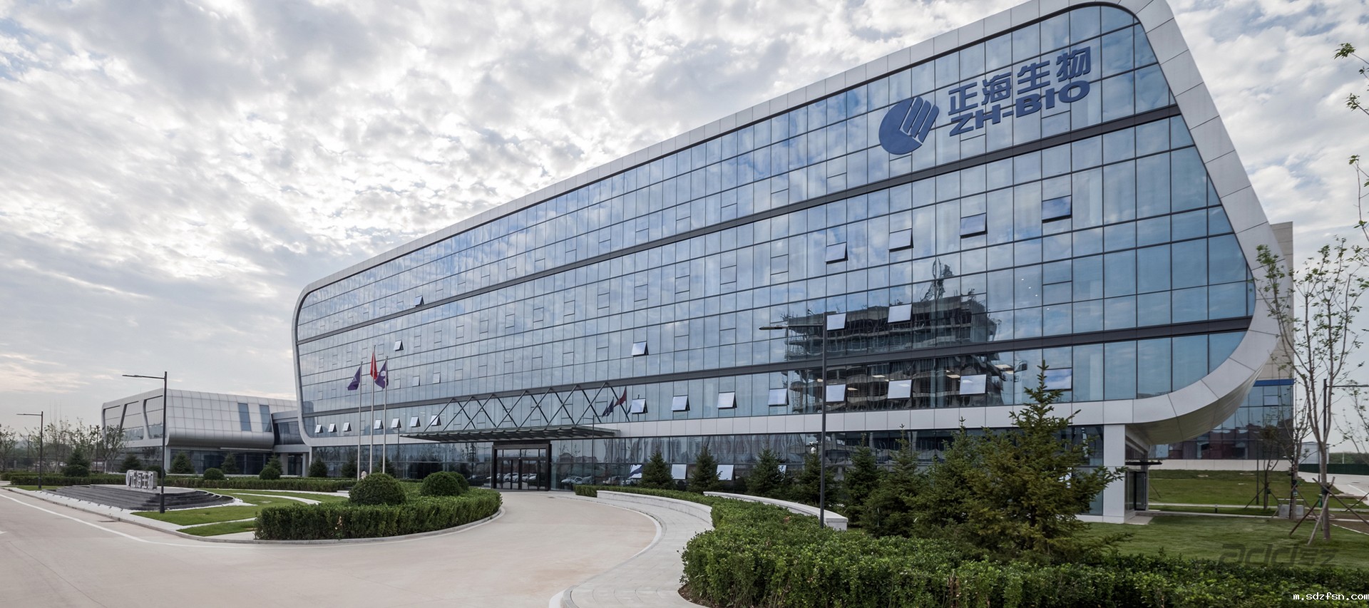 正海生物办公楼装修-外景-pc
