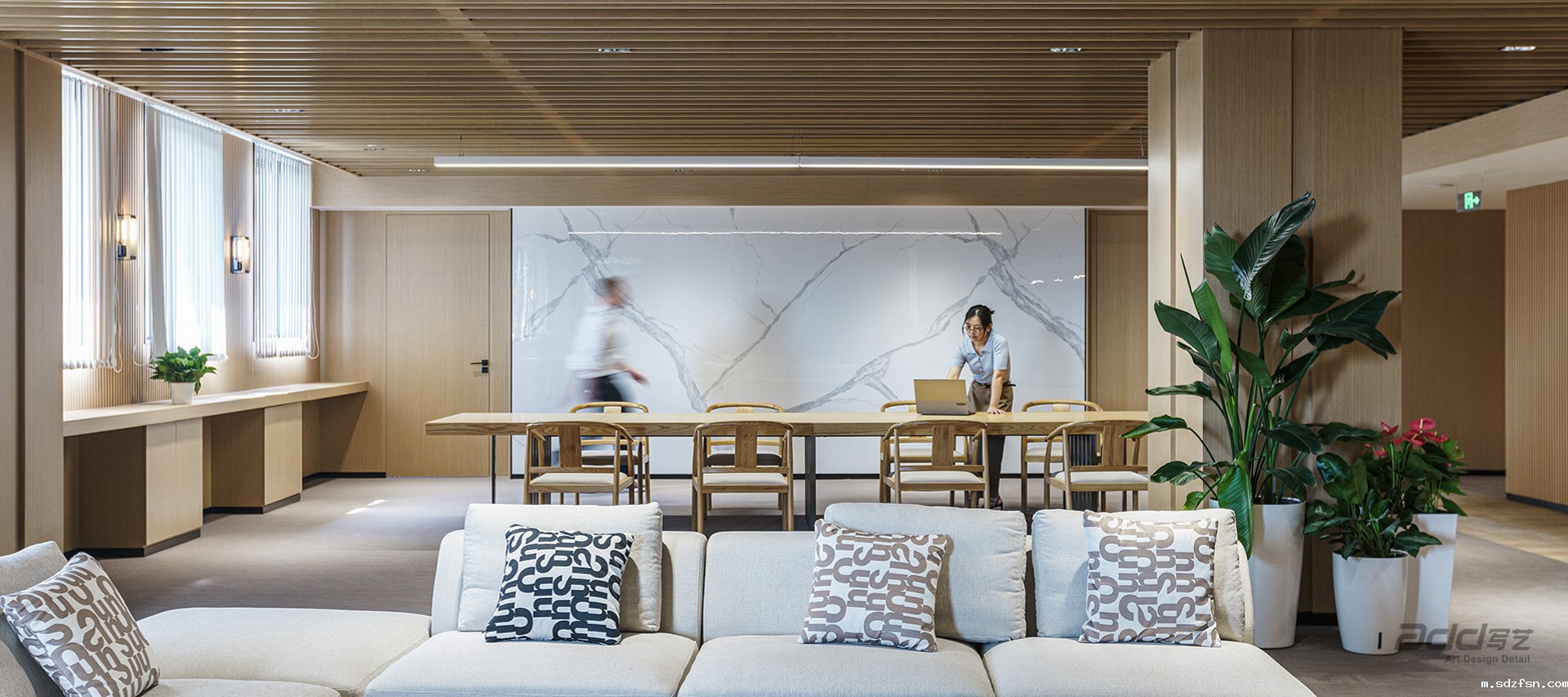 波汇科技办公楼装修-茶室-pc